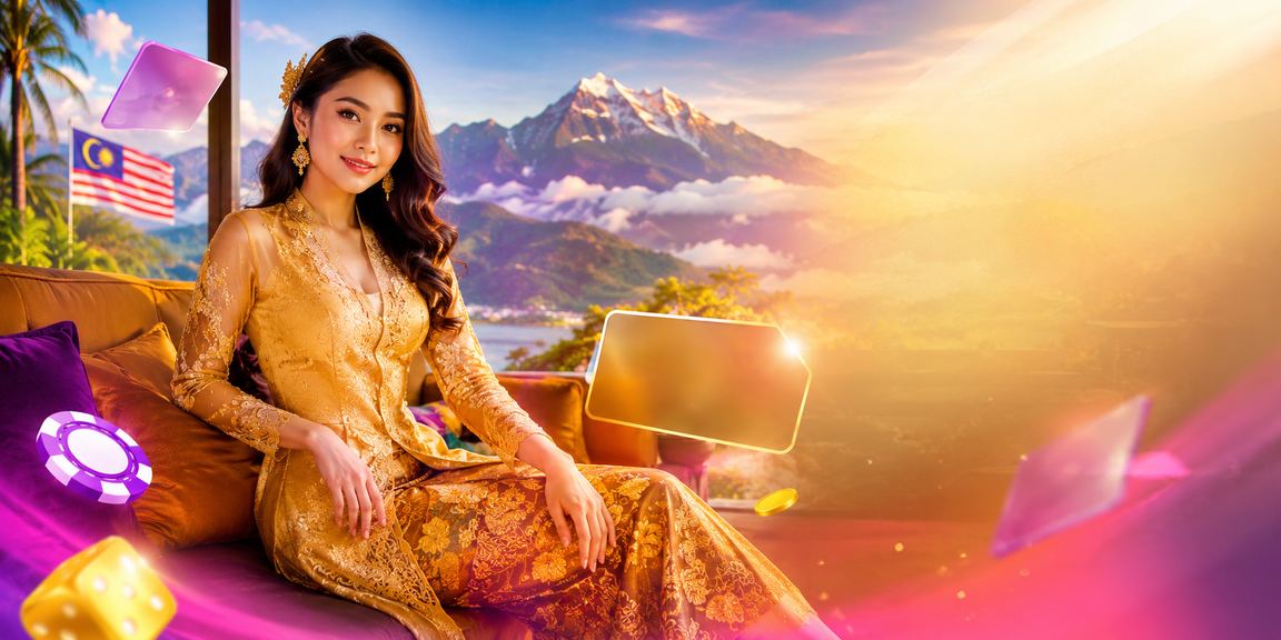 Suasana hiburan kasino di Sabah dengan fesyen tradisional kebaya